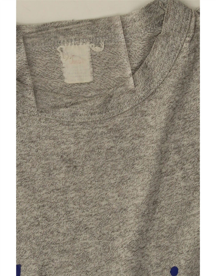 Champion T-Shirt Graphique Homme Grand Gris Moucheté