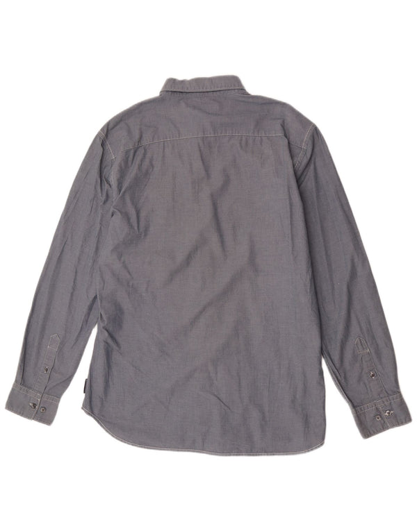 French Connection Chemise Homme Large Bleu Coton