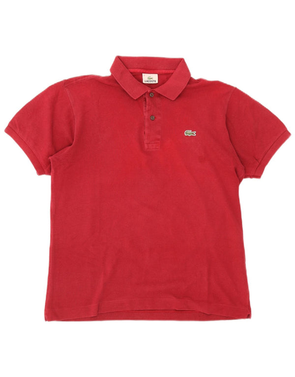 Lacoste Polo Homme Taille 4 Coton Rouge Moyen