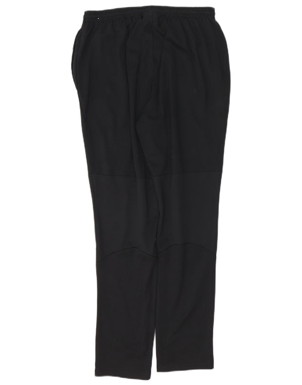 NIKE Pantalon de survêtement Dri Fit pour femme UK 12 Polyester noir moyen