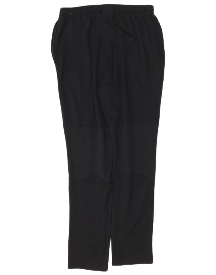 NIKE Pantalon de survêtement Dri Fit pour femme UK 12 Polyester noir moyen