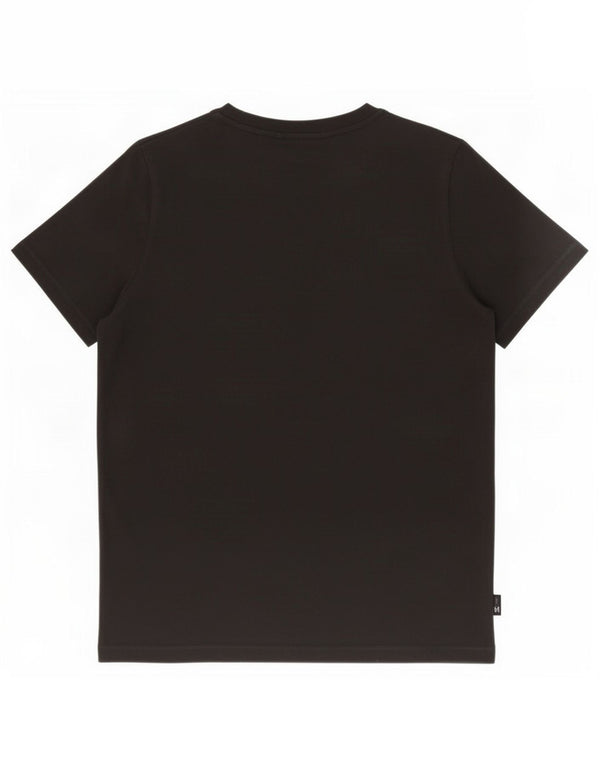 Calvin Klein T-shirt graphique pour femme UK 18 XL Noir Coton