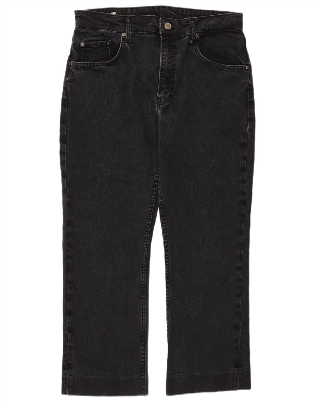 Zara Jean court pour femme EU 44 XL W34 L25 Gris