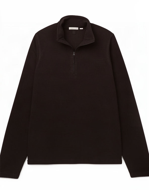 Mountain Warehouse Pull polaire à col zippé pour femme UK 14 Medium Noir