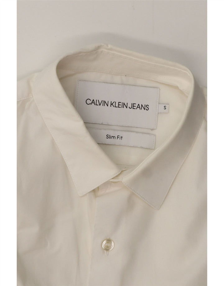 CALVIN KLEIN JEANS Chemise Slim Fit Homme Blanc