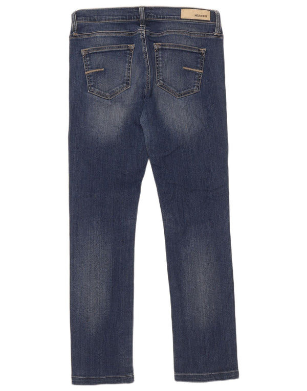 Meltin' Pot Jean Droit Femme W32 L28 Bleu Coton