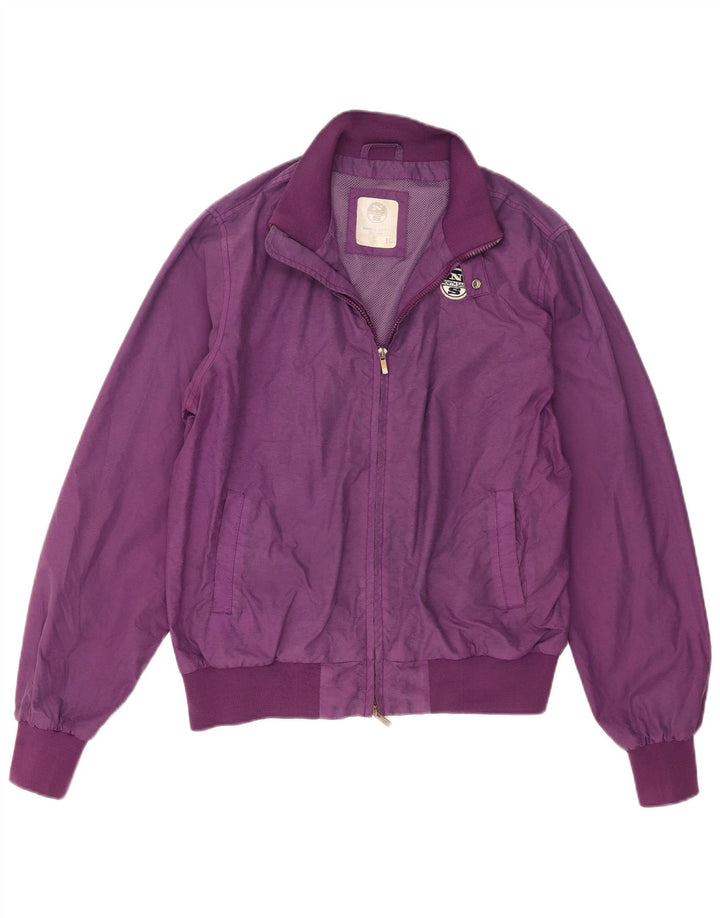 North Sails Veste Bomber Femme UK 16 Large Violet Nylon