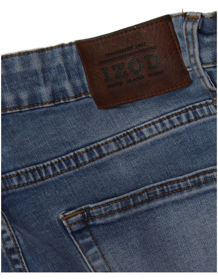 IZOD Jean Slim Stretch Confort Homme W30 L29 Bleu