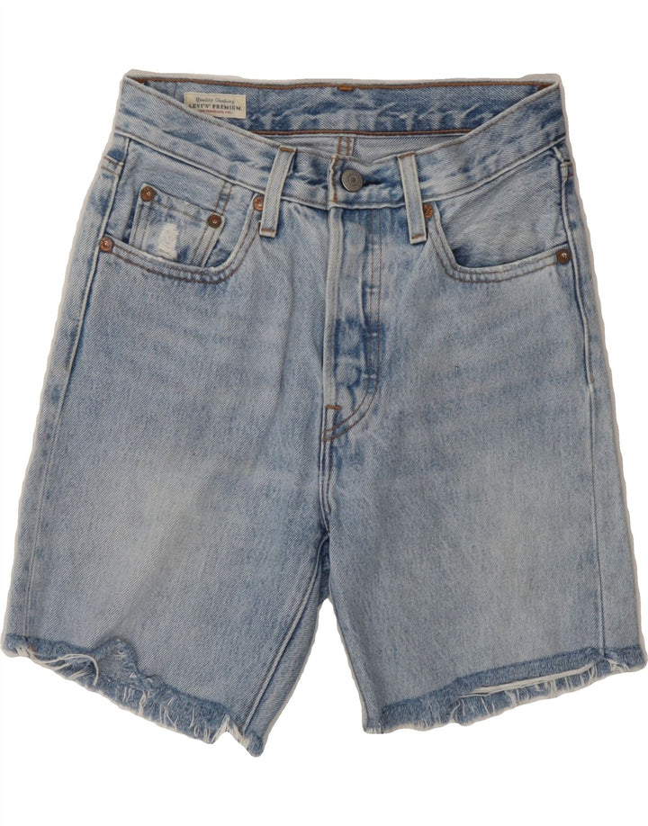 LEVI'S Mens 501 Denim Shorts W24 XS Blue Cotton Vintage Levi's and Second-Hand Levi's from Messina Hembry 