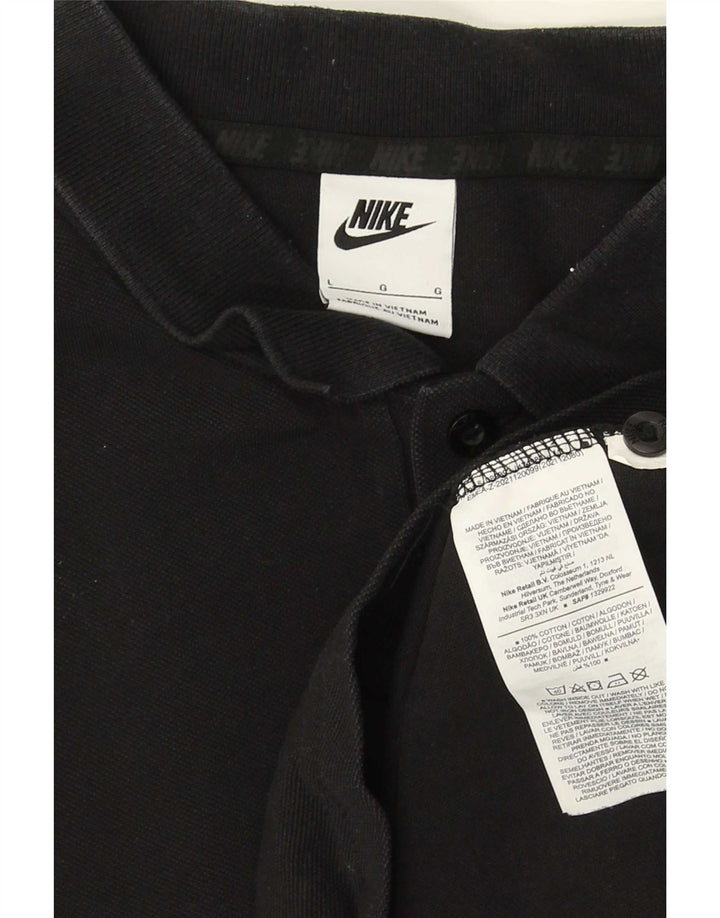 Nike Polo Homme Grand Noir Coton