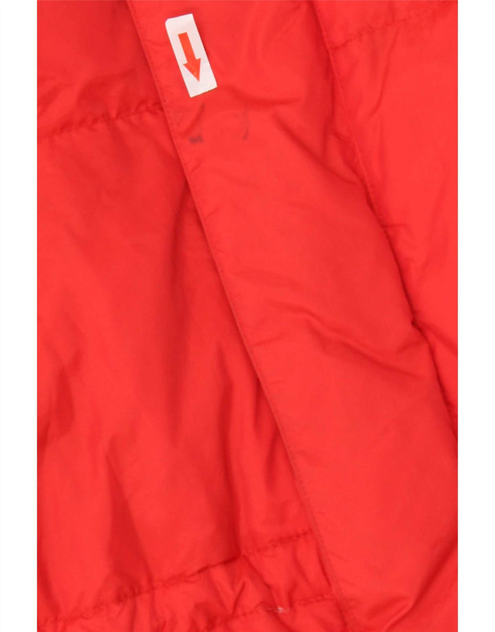Kejo Veste matelassée à capuche pour homme UK 36 Small Rouge Nylon