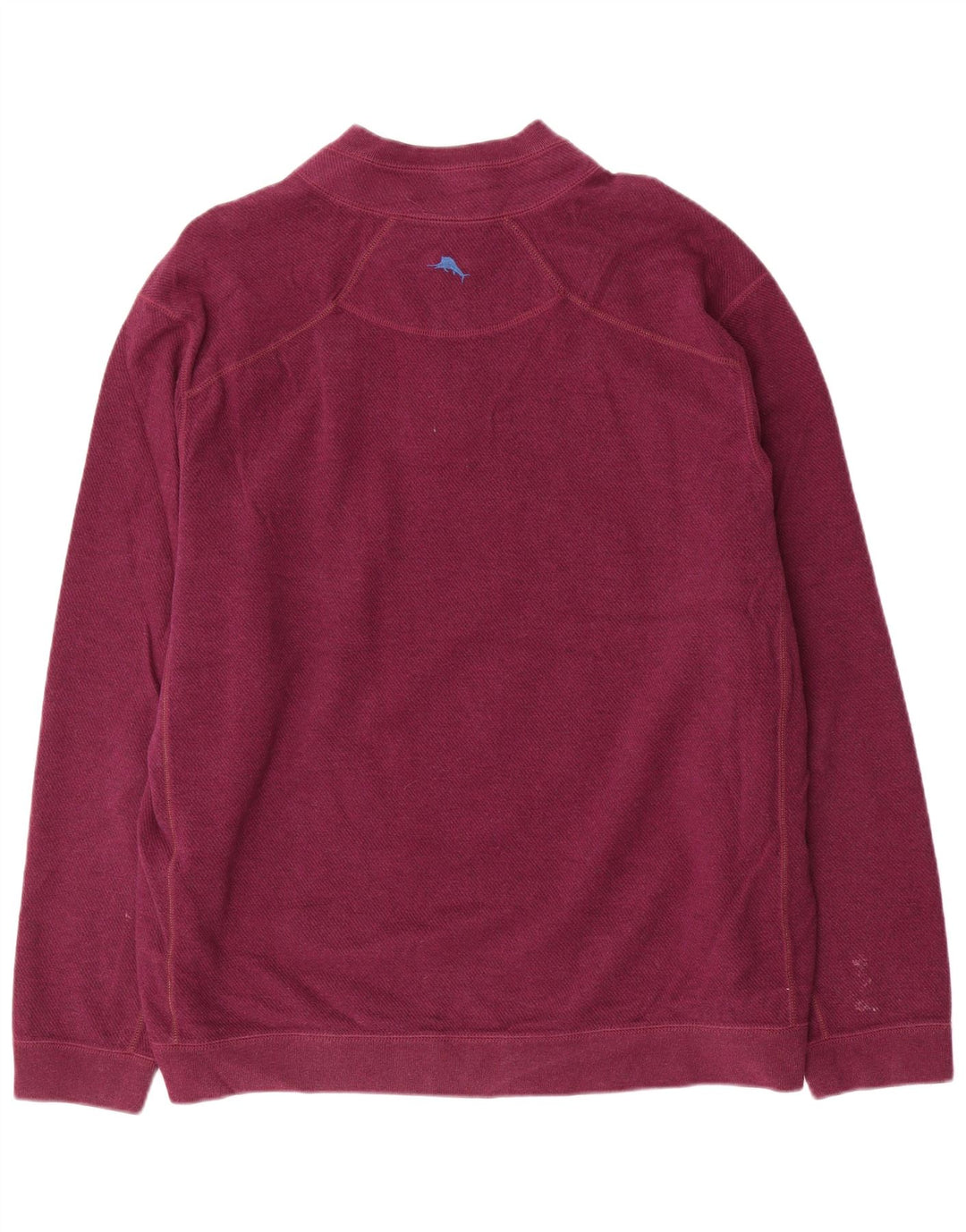 TOMMY BAHAMA Sweat-shirt à col zippé pour homme 2XL Violet Coton