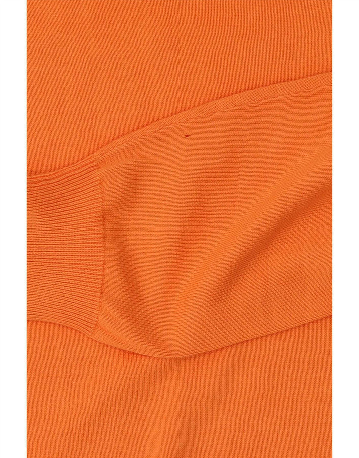 Kappa Pull à col rond pour homme XL Orange Coton