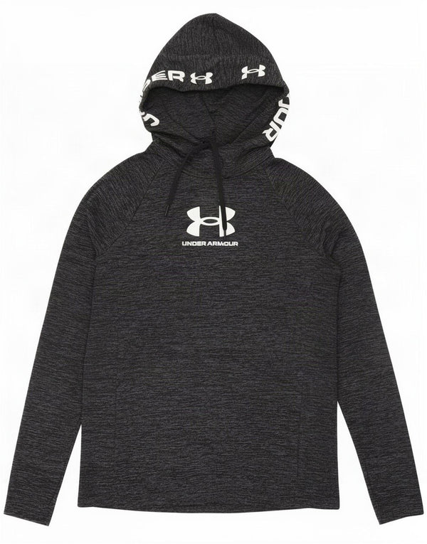 Under Armour Haut Graphique à Manches Longues Homme Gris Moyen Moucheté