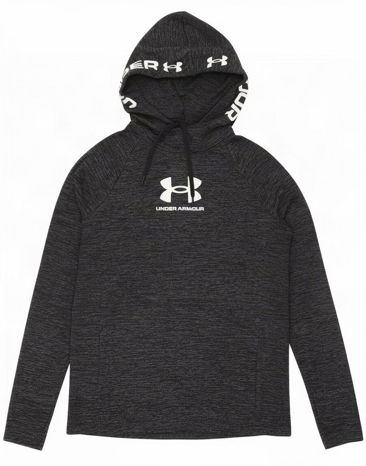 Under Armour Haut Graphique à Manches Longues Homme Gris Moyen Moucheté