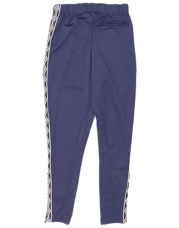 Umbro Pantalon de Survêtement Graphique Homme Bleu Marine Moyen Polyester