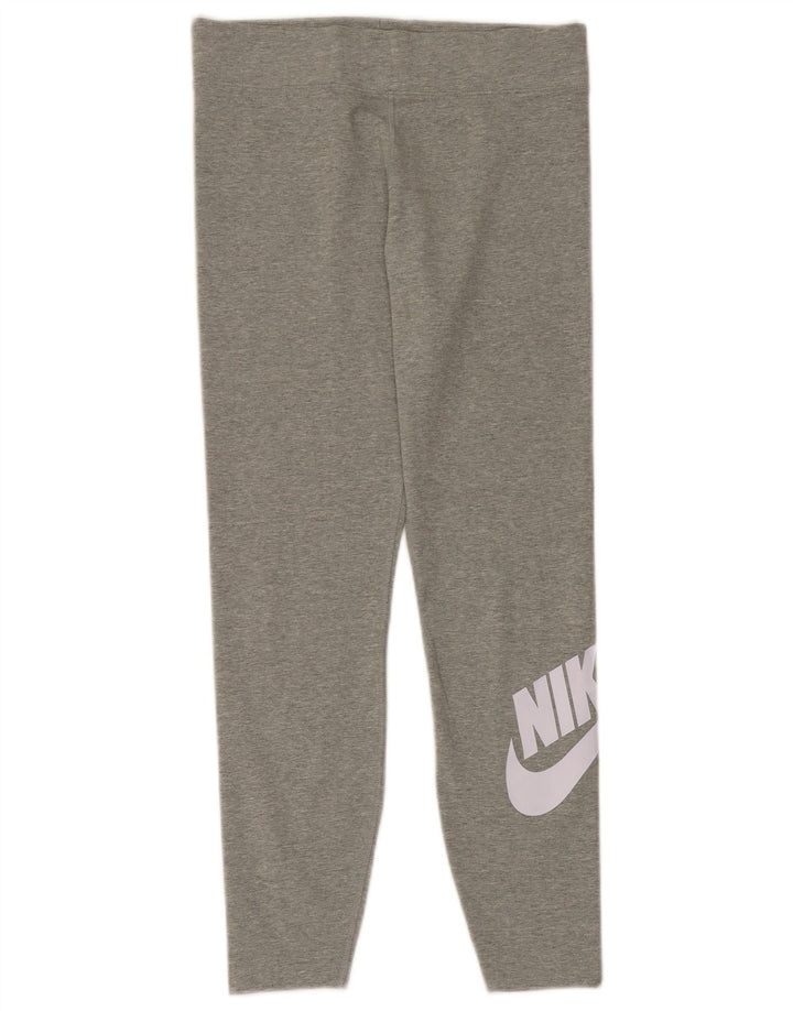 Nike Legging graphique pour femme UK 14 Grand coton gris