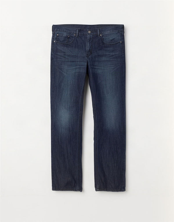 Levi's Jean droit 559 coupe décontractée W34 L32 homme bleu marine en coton
