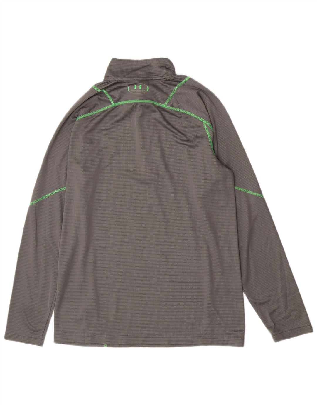 Under Armour Haut à col zippé à manches longues pour homme Gris Polyester Sports