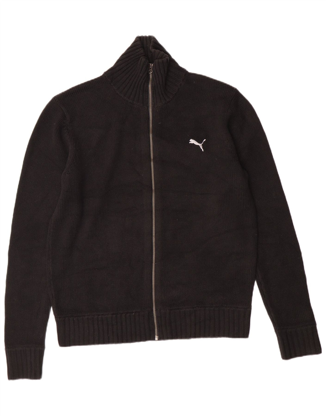 Puma Pull Cardigan Homme Grand Noir Acrylique