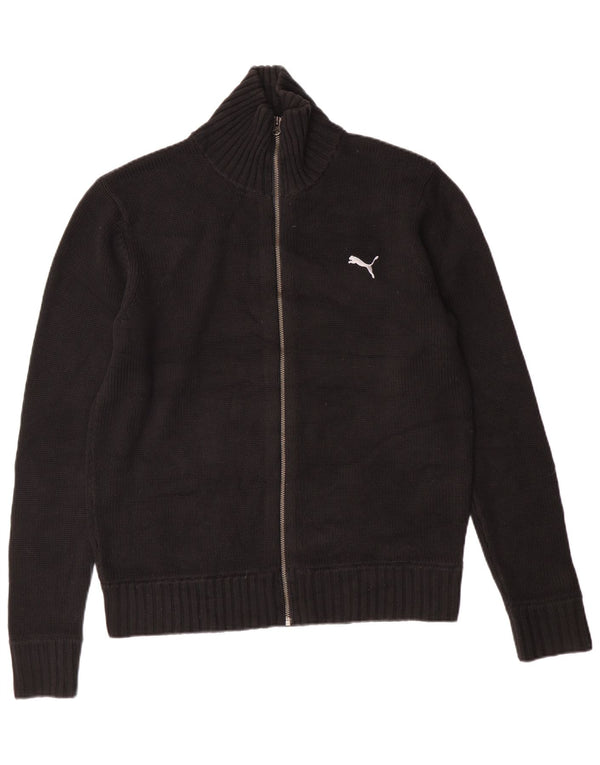 Puma Pull Cardigan Homme Grand Noir Acrylique