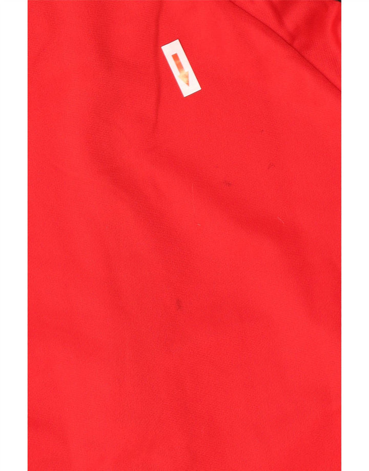 Kappa Veste de survêtement graphique pour garçon 11-12 ans Rouge Colourblock