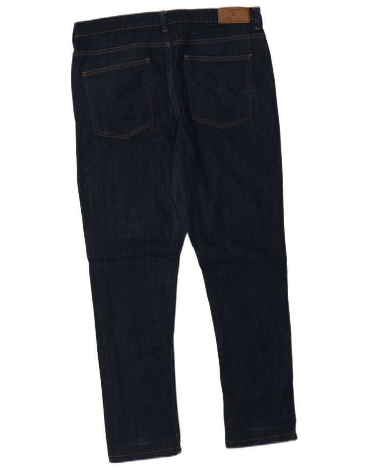 Gant Jean Slim Femme W32 L28 Bleu Marine