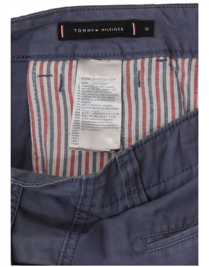 Tommy Hilfiger Short Cargo Homme W32 Bleu Moyen Coton