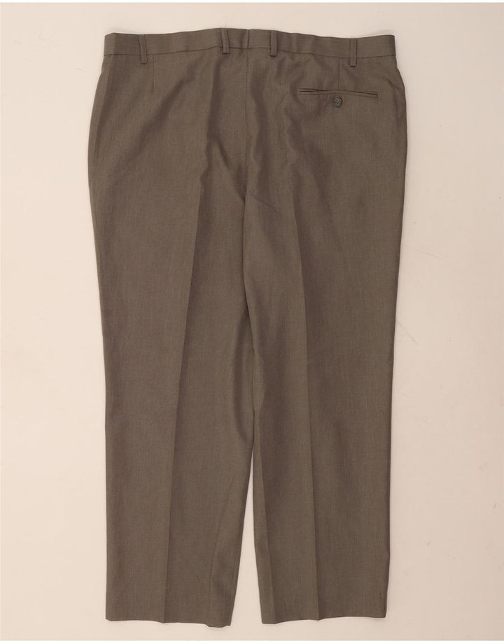 Marks & Spencer Pantalon de costume ajusté pour homme W42 L29 Gris