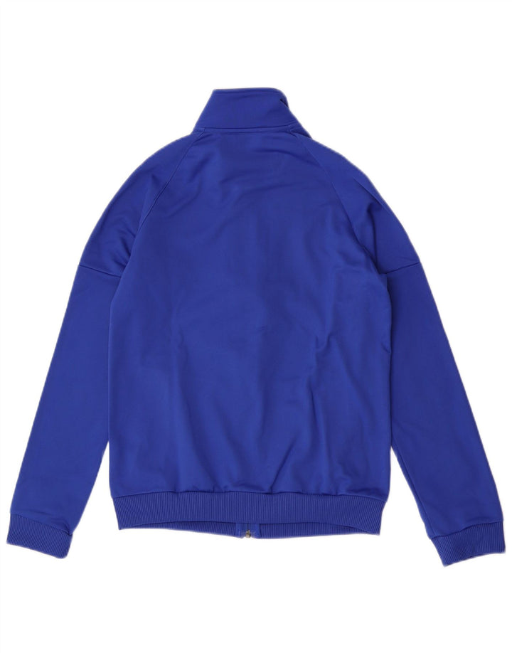 Adidas Veste de survêtement pour femme UK 8/10 Petit Bleu Polyester