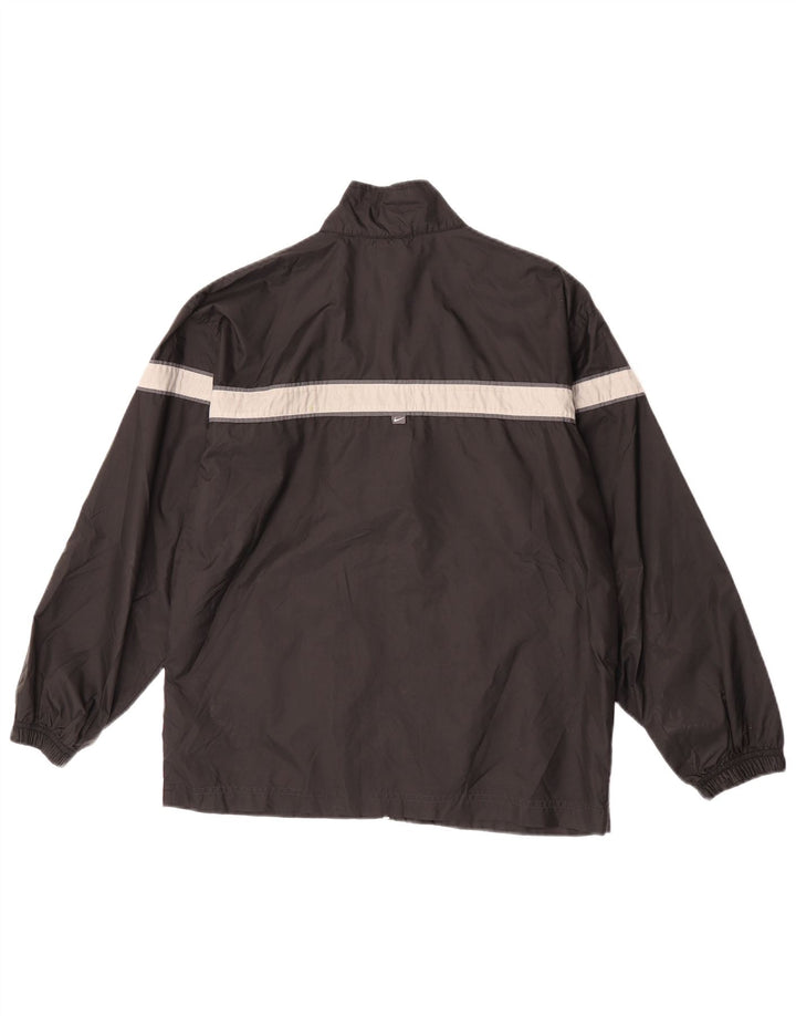 Nike Veste de Pluie Garçon 14-15 Ans Large Noir Colorblock Polyester