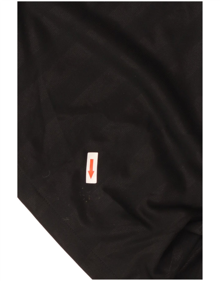 Nike Short de sport pour homme en polyester rayé noir moyen