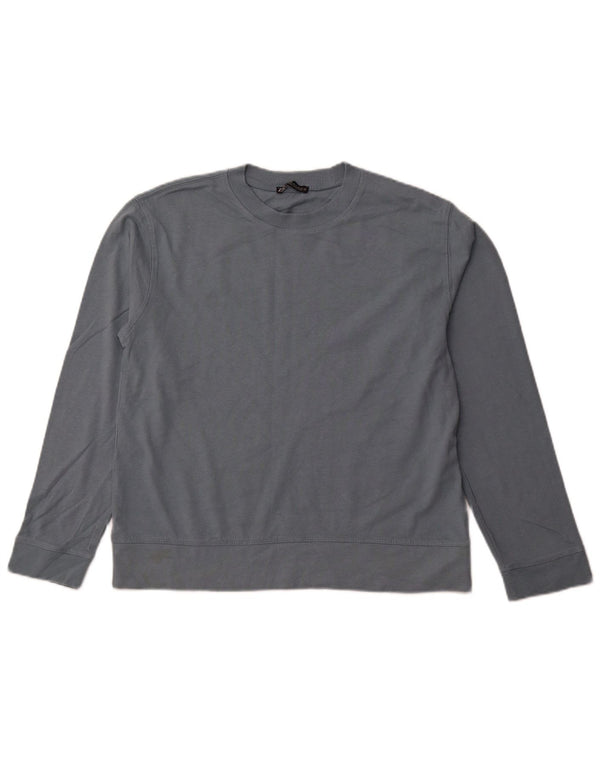 ZARA Sweat-shirt pour femme UK 44 Gris moyen