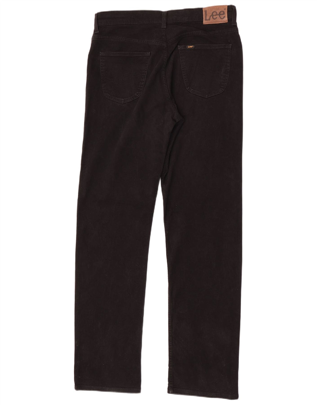 Lee Jean Droit Brooklyn Homme W36 L36 Noir Coton