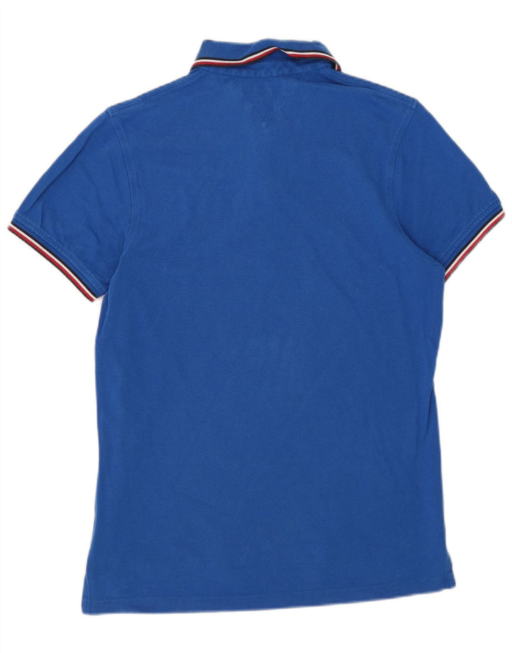 Tommy Hilfiger Polo Slim Fit Homme Bleu Moyen Rayé