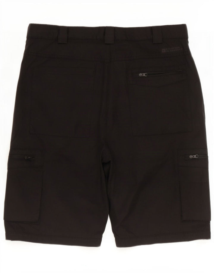 Mountain Warehouse Short cargo pour homme W34 Large Noir Polyester