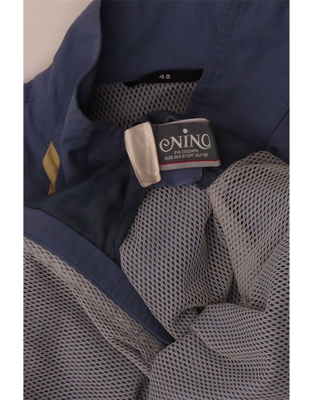 NINO Veste de Pluie Homme IT 48 Bleu Moyen Polyester