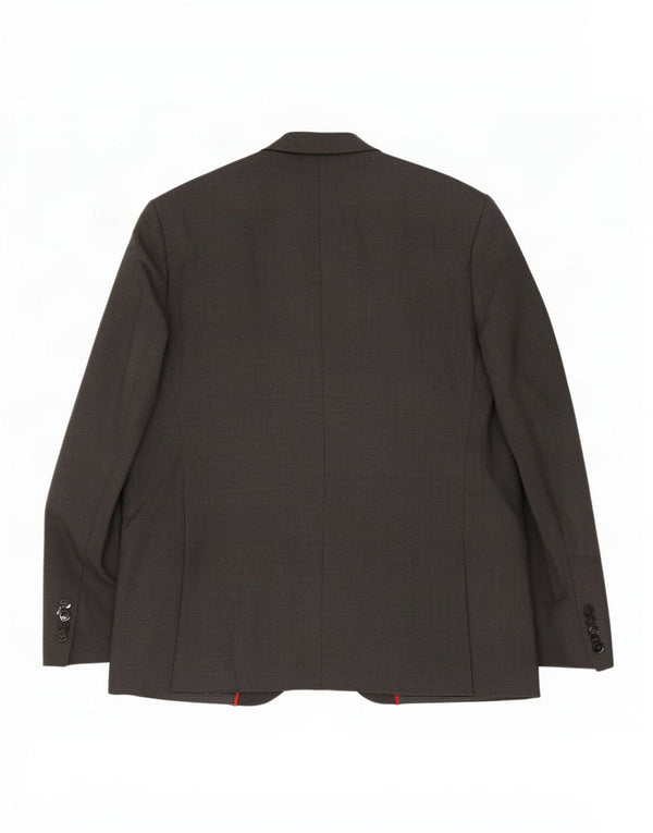 Marks & Spencer Veste blazer à 2 boutons pour homme UK 46 XL Noir Polyester