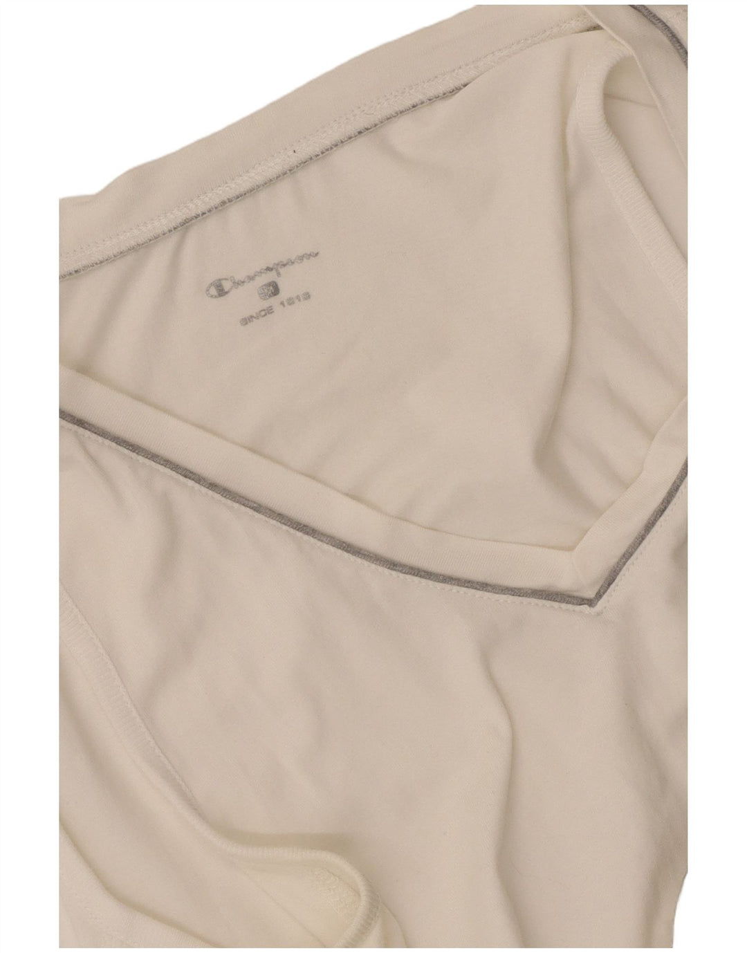Champion Débardeur Femme UK 12 Medium Blanc Colourblock