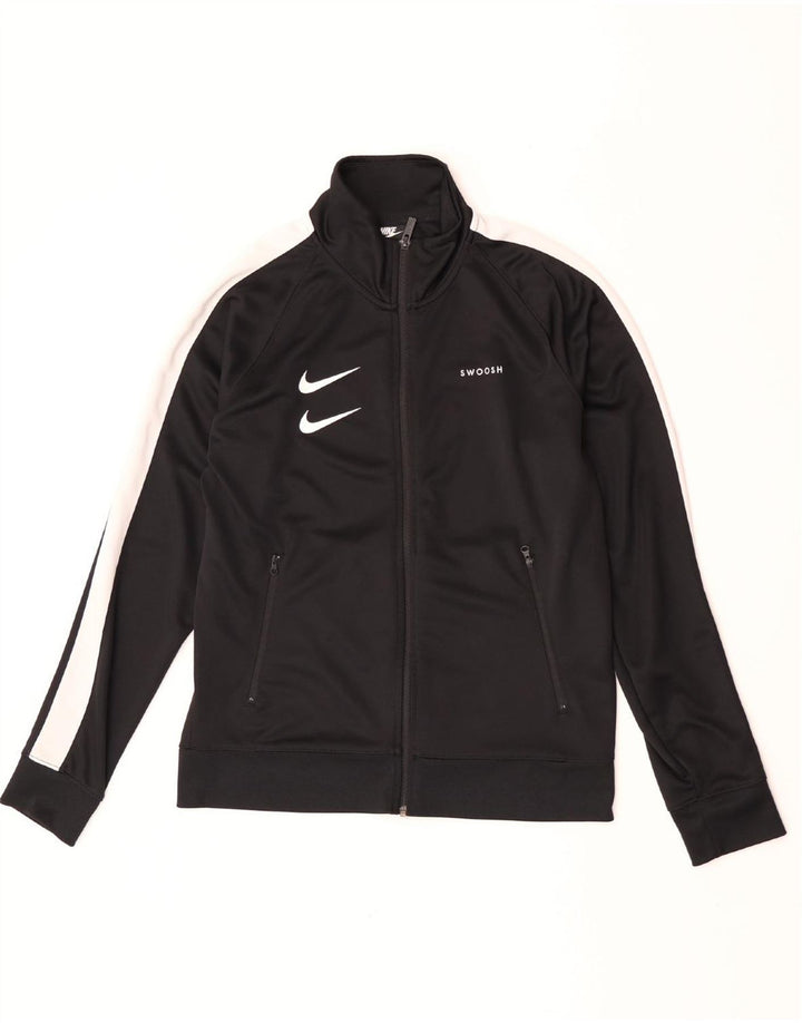 Veste de Survêtement Nike Homme Swoosh Graphic Noir Moyen Colorblock