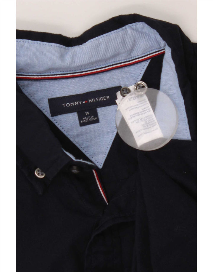 Tommy Hilfiger Chemise Homme Bleu Marine Moyen Coton