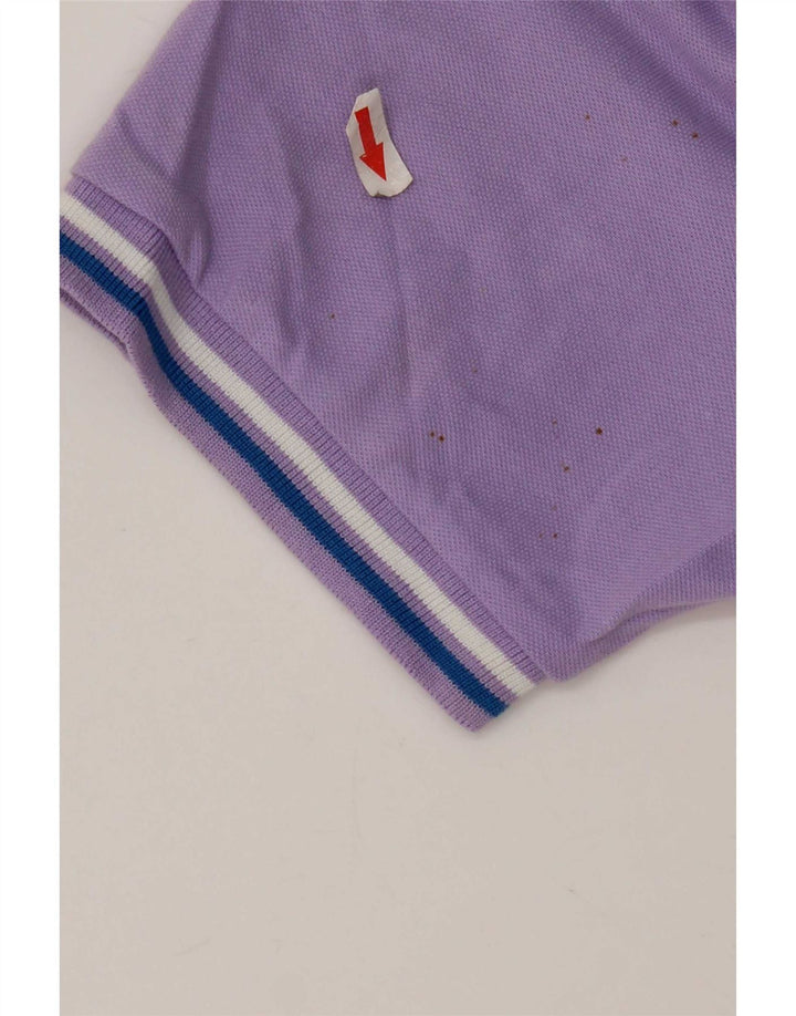 Kappa Polo Homme Violet Moyen Coton