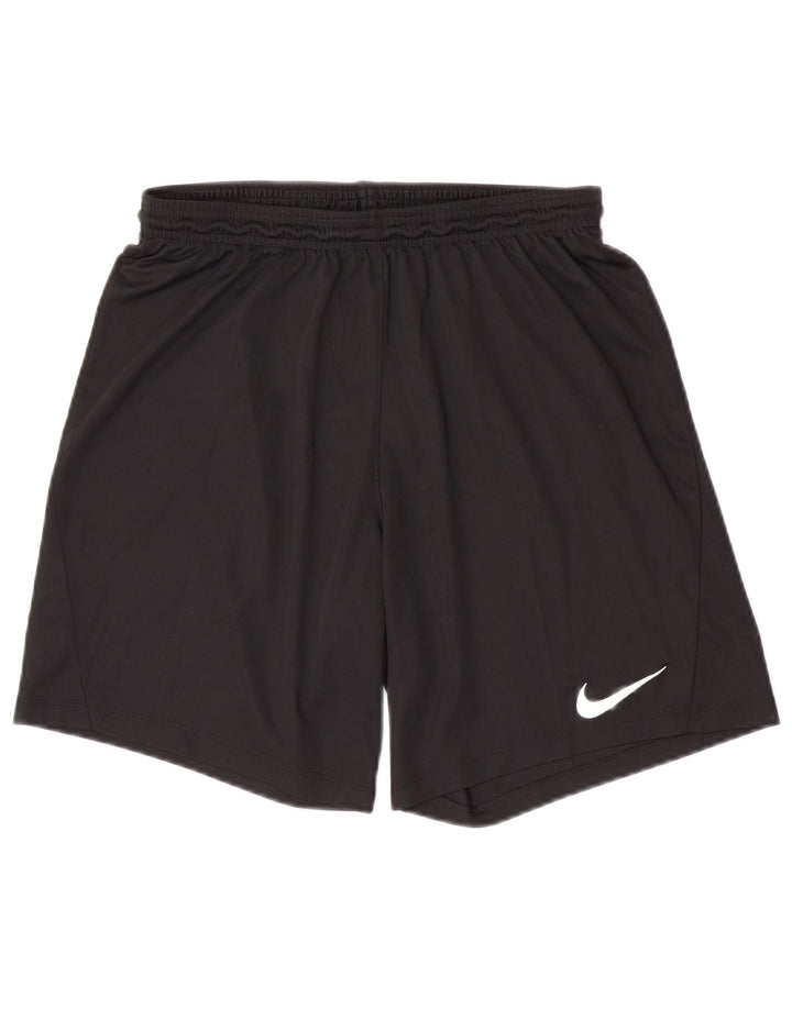 Nike Short de sport Dri Fit Slim Fit pour homme en polyester noir Taille L