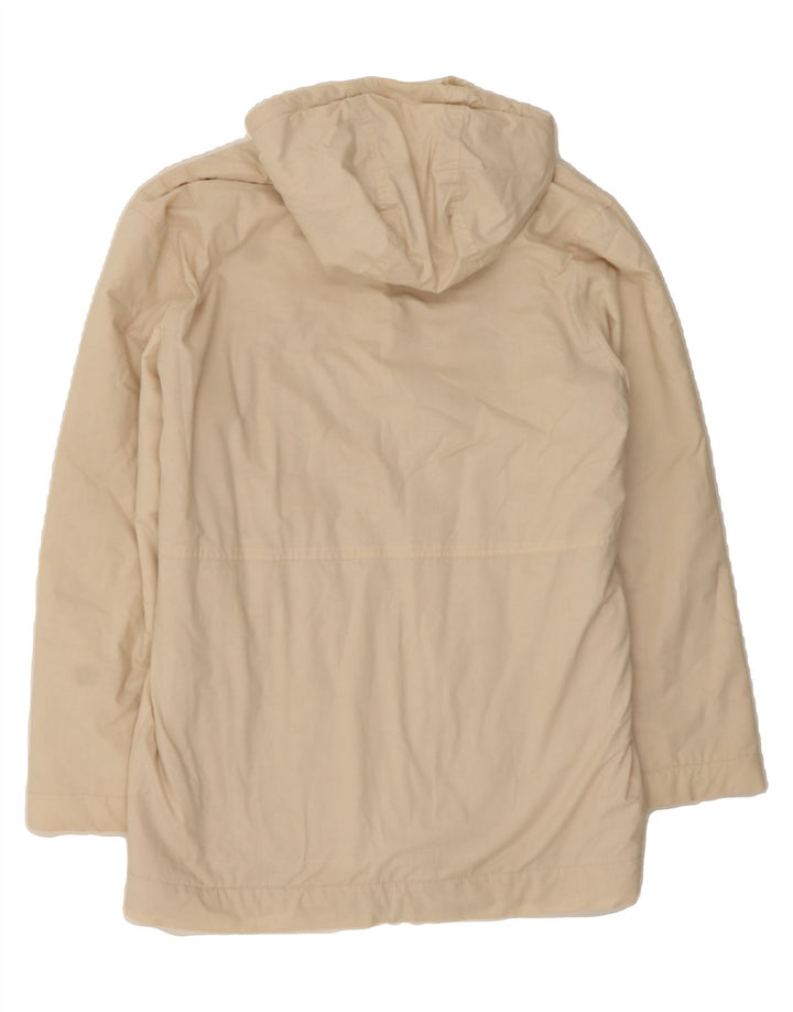 CARRERA Mens Hooded Windbreaker Jacket UK 38 Medium Beige Acrylic Vintage Carrera and Second-Hand Carrera from Messina Hembry 