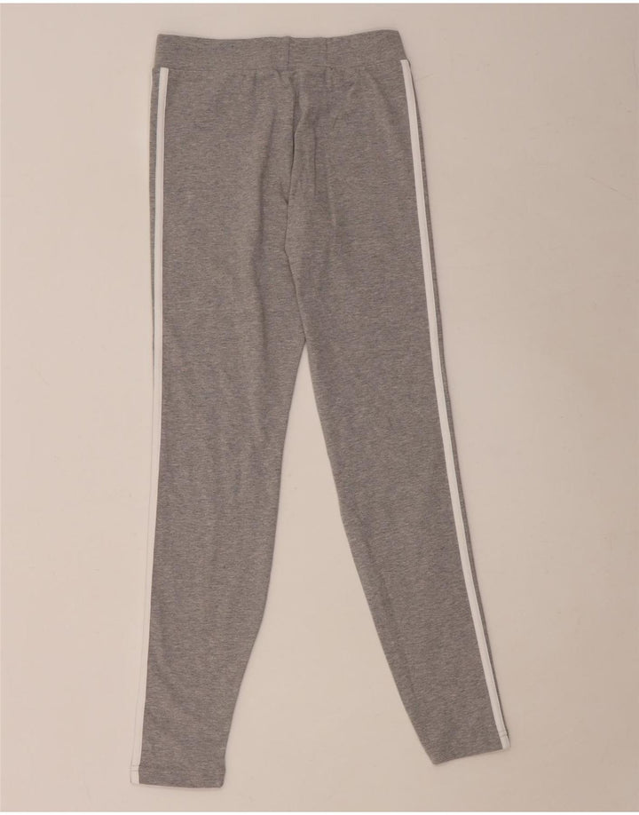 ADIDAS Leggings Fille 13-14 ans Gris Coton