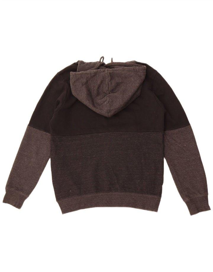 Volcom Pull à capuche pour homme en coton color block noir Small