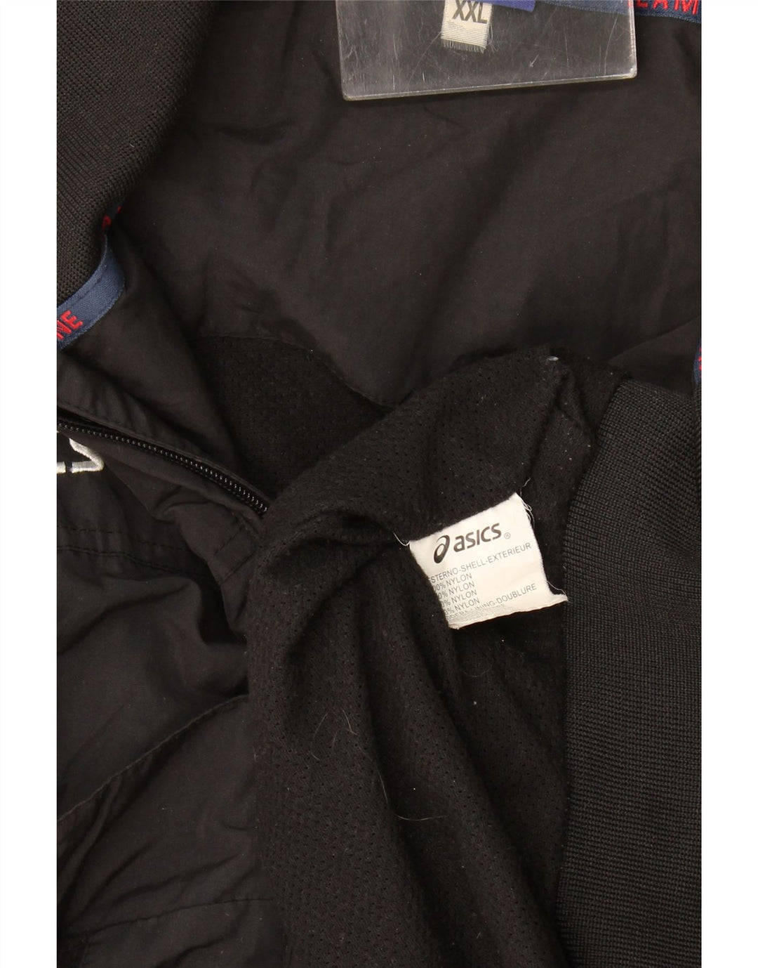 Asics Veste Bomber Homme UK 44 2XL Noir Nylon