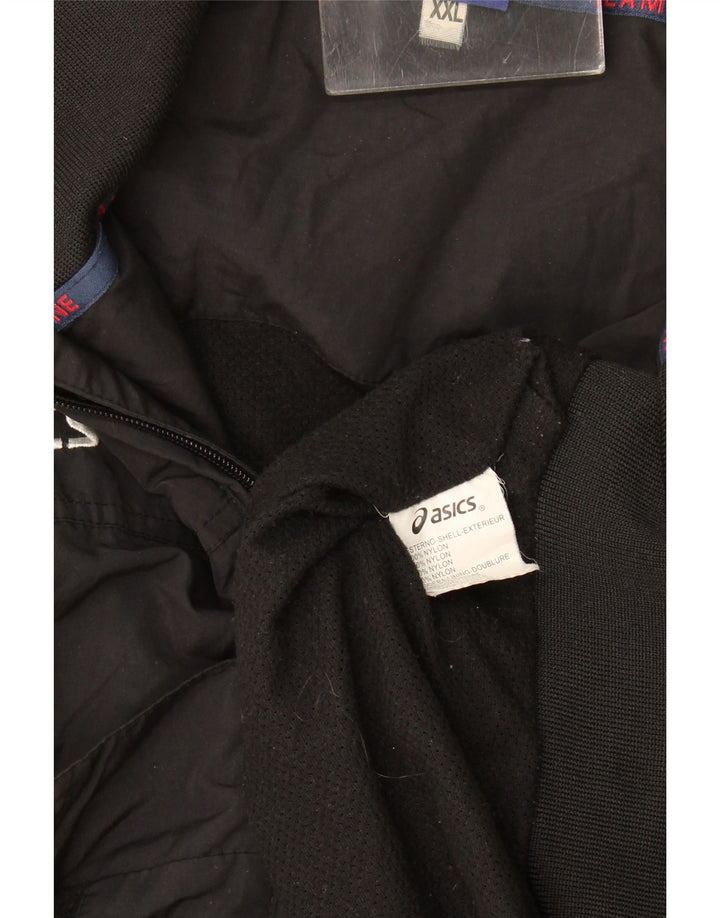 Asics Veste Bomber Homme UK 44 2XL Noir Nylon