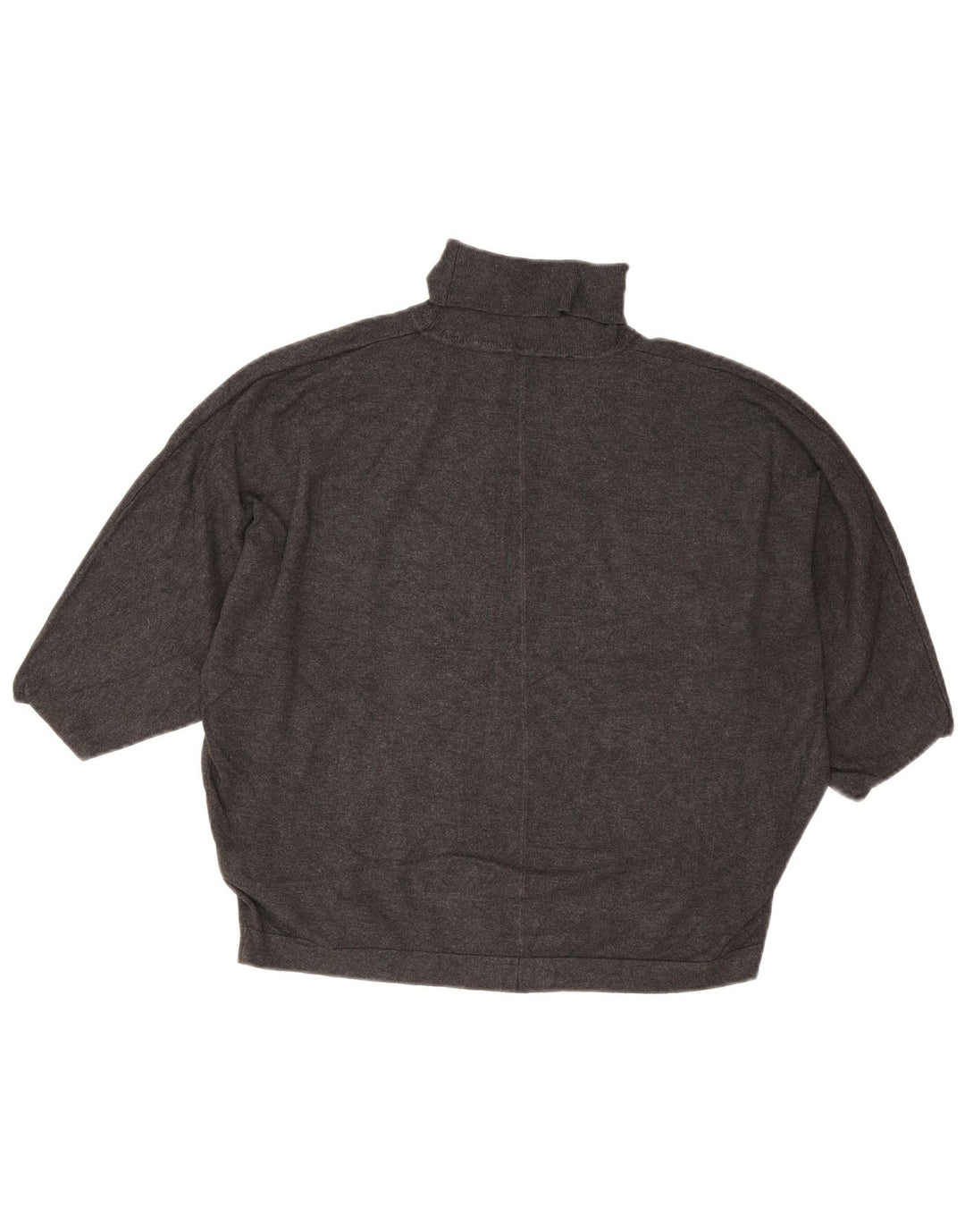 Phase Eight Pull court à col roulé pour femme UK 14 Large Gris