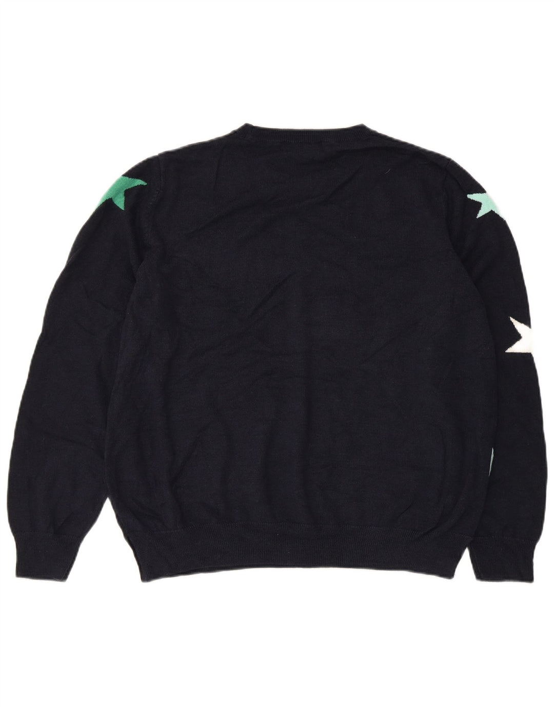 MARKS & SPENCER Pull col bateau pour femme UK 18 XL Bleu marine